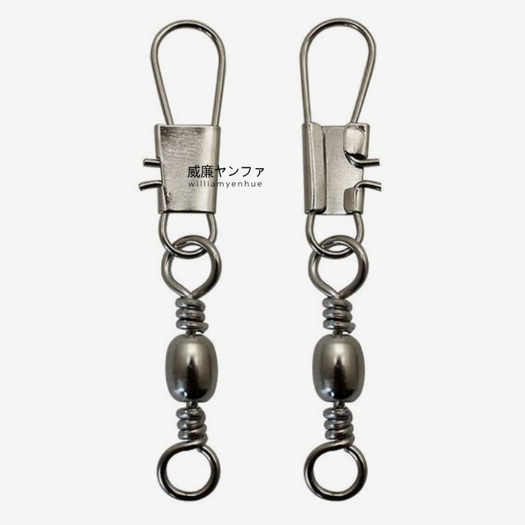 Fishing Line Connector With Interlock Buckle Tackle Hanging Snap ...
