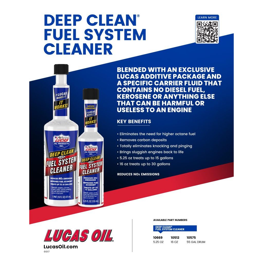 Lucas Oil Deep Clean Fuel System Cleaner Shopee Malaysia