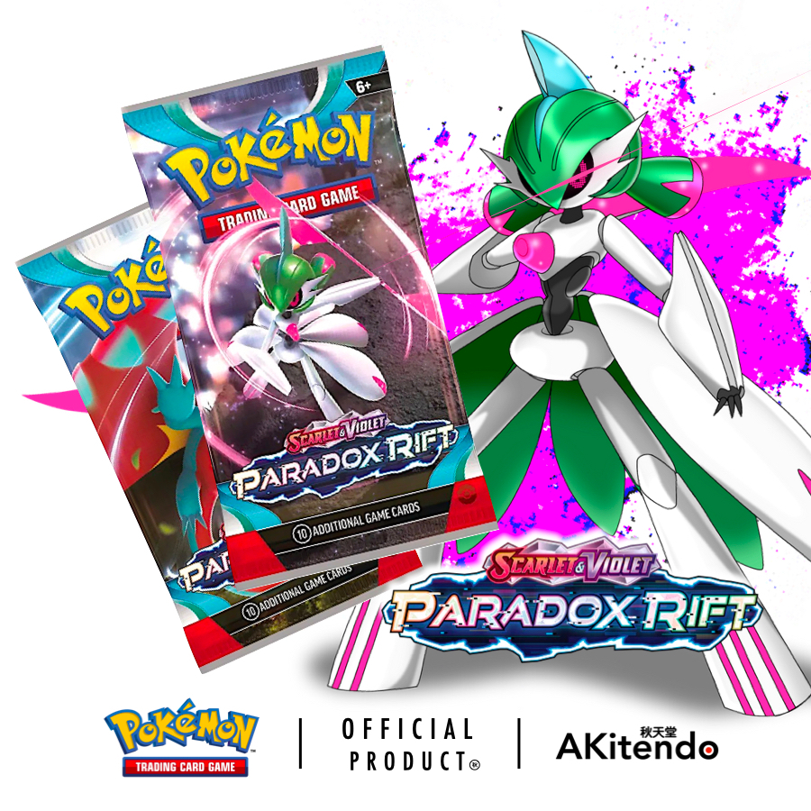 Pokemon TCG Series Booster Pack Paradox Rift SV04 | Shopee Malaysia