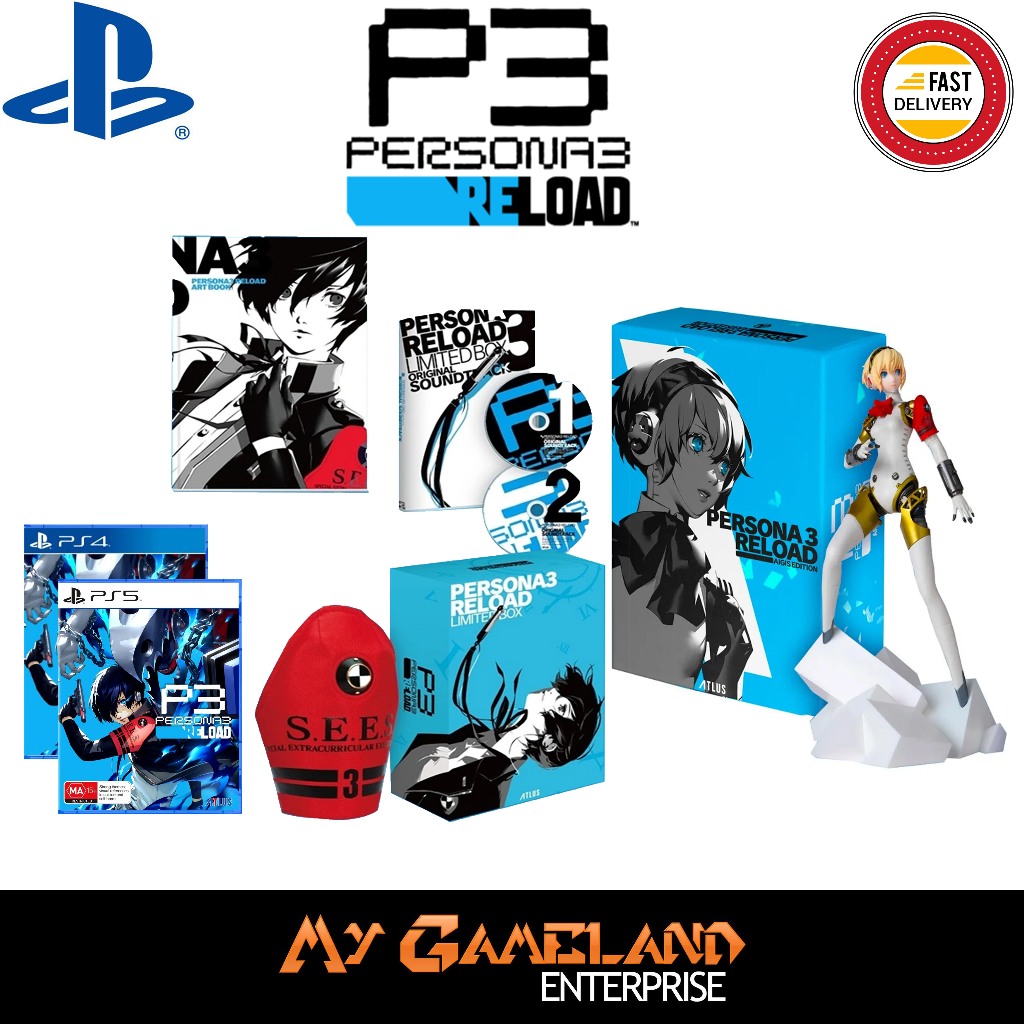 PS4 / PS5 Persona 3 Reload Limited Box / Collector | Aigis Edition  (R3)(English/Chinese)(BRAND NEW)