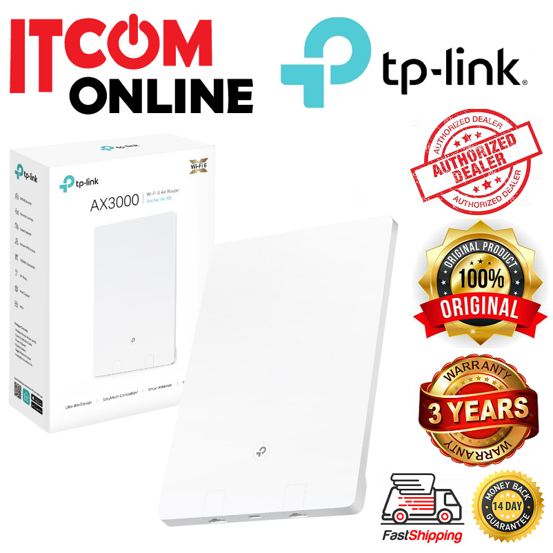 TP-LINK ARCHER AIR R5 WIFI 6 DUALBAND AX3000 MU-MIMO 8MM ULTRA THIN ...