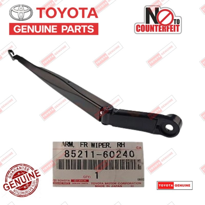 GENUINE TOYOTA LAND Cruiser 80 series RHD Front Wiper Arms Left Right