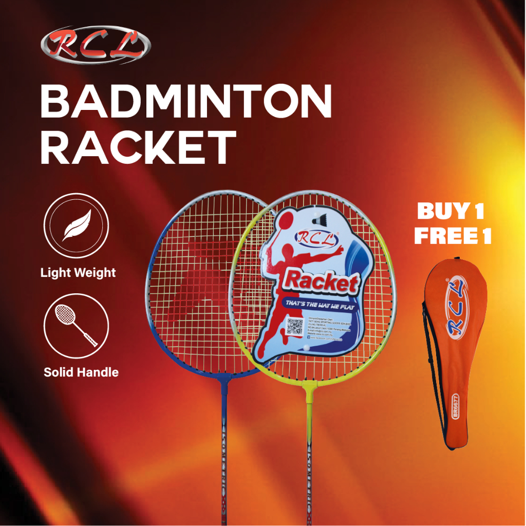 Ready Stock Wholesales🔥RCL [BR6677]🎁FREE BADMINTON RACKET BAG🎁