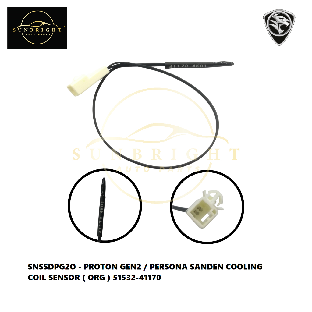 PROTON GEN2 / PERSONA SANDEN COOLING COIL SENSOR ( ORG ) 51532-41170 ...