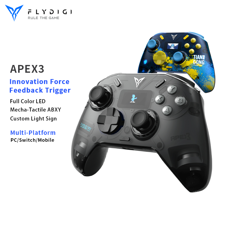 Flydigi Apex 3 Force Feedback Elite Gaming Controller - PC/Switch ...