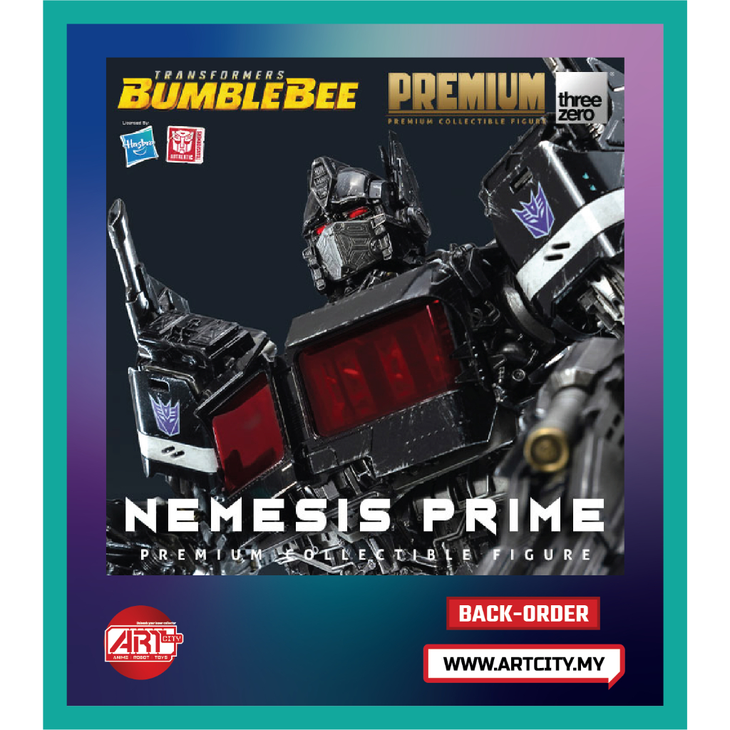 ThreeZero - Premium Nemesis Prime - Optimus Prime - Transformers ...