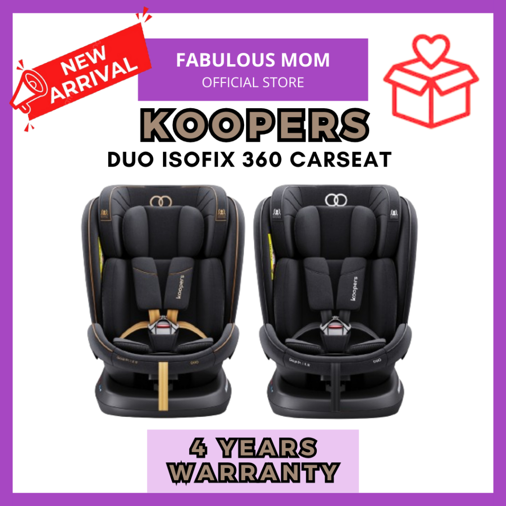 Koopers isofix hot sale car seat