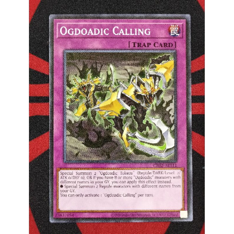 YUGIOH KONAMI CR02-AE111 Ogdoadic Calling (Common) | Shopee Malaysia