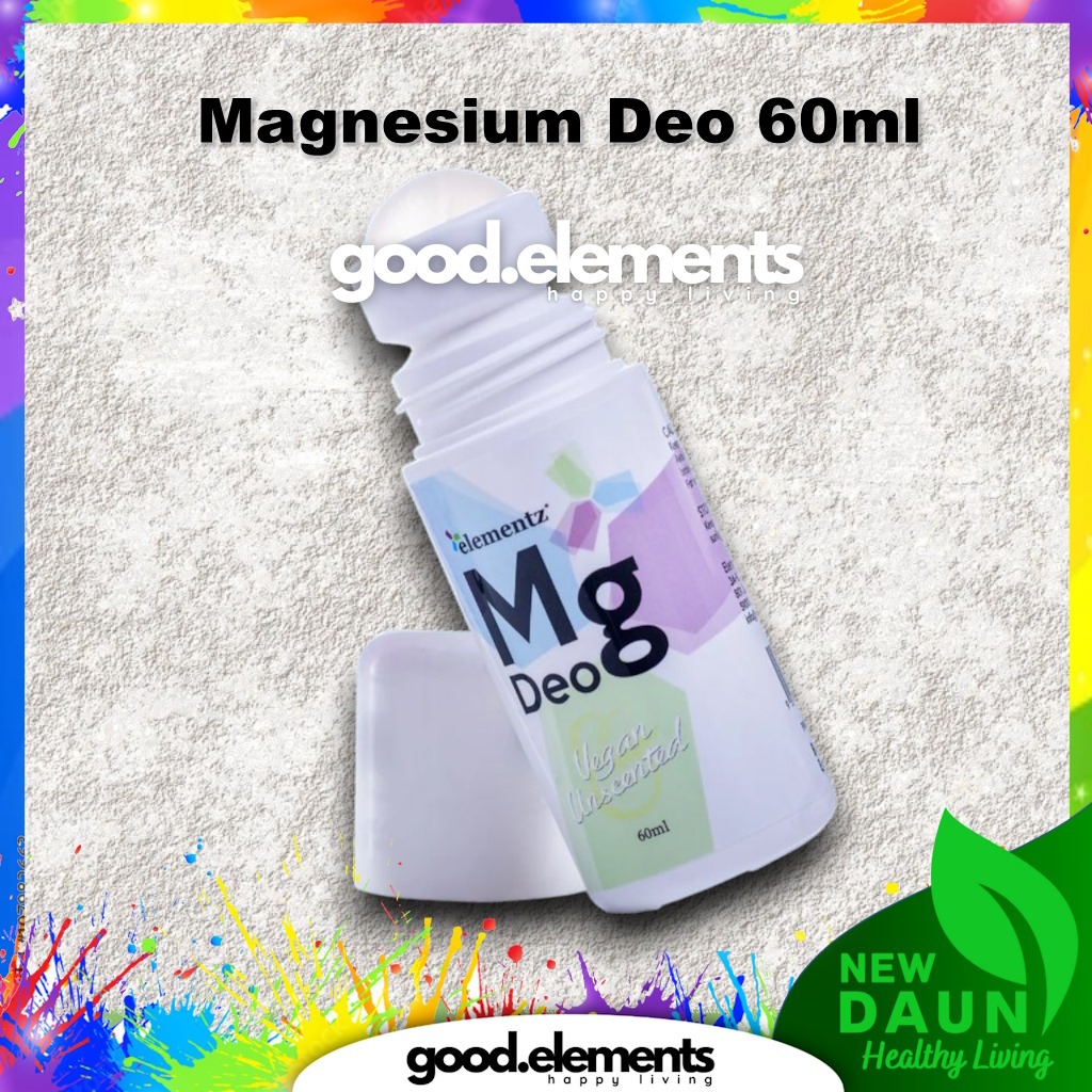 ELEMENTZ COMPLETE Set Magnesium Oil Mg Gel Mg Lotion Mg Flakes Mg Deo