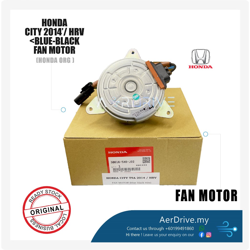 HONDA CITY 2014'/ HRV FAN MOTOR (HONDA ORIGINAL) Shopee Malaysia