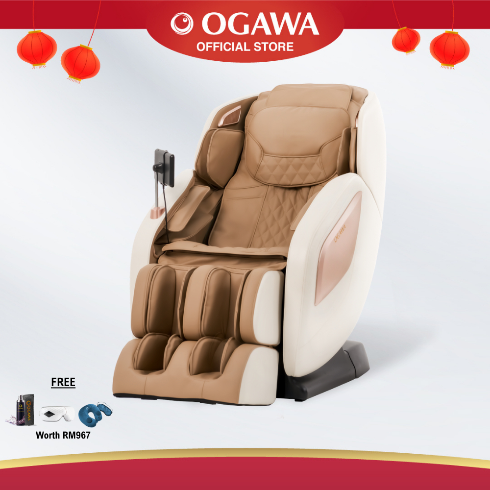 CNY Ogawa Retreax Ionic Contemporary Massage Chair Free Smart