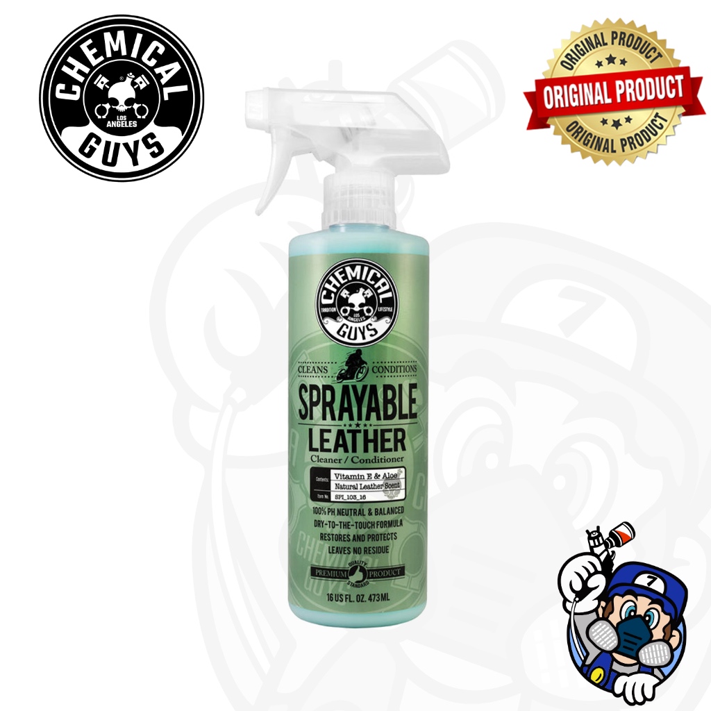 Chemical Guys Sprayable Leather Cleaner & Conditioner In One - 16oz