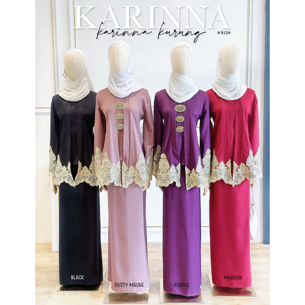 KARINNA KEBAYA MODERN RAYA 2024 | Shopee Malaysia
