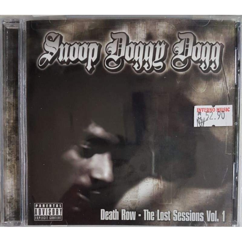 Snoop Doggy Dogg Death Row The Lost Sessions Vol.1 CD Shopee