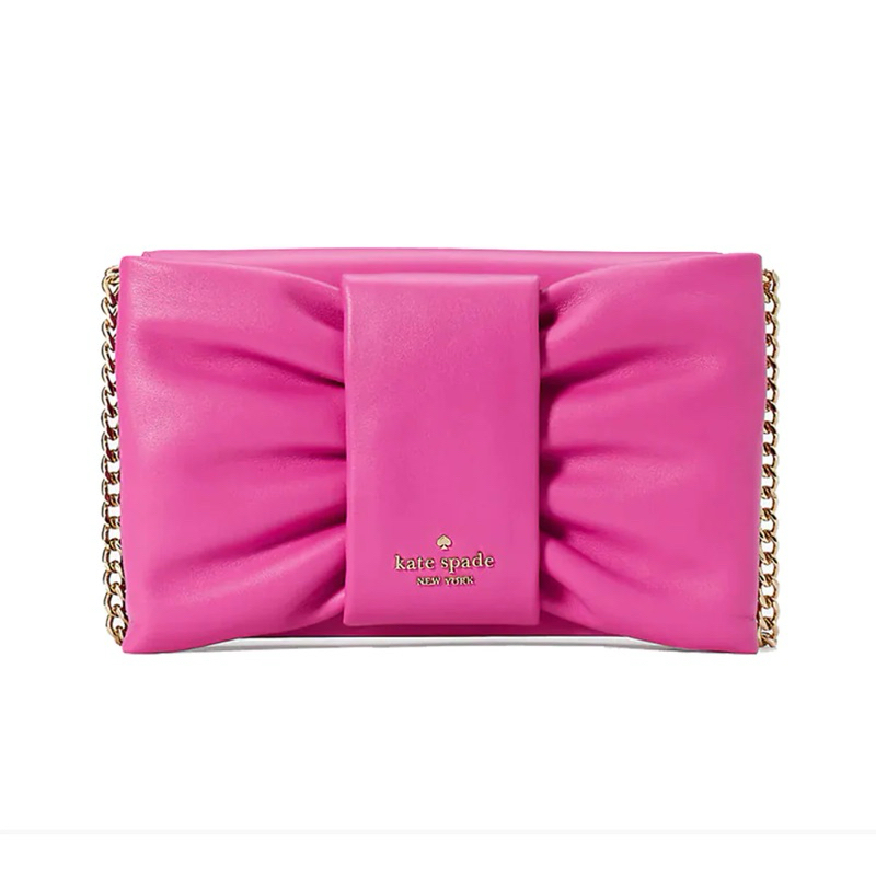 Kate Spade New York MILLIE BOW FLAP CROSSBODY IN MAGENTA LIPSTICK ...