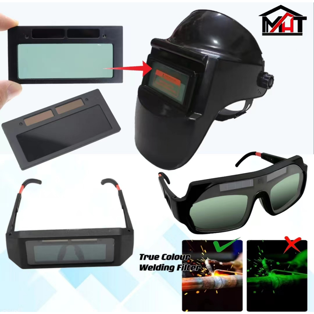 Welding True Color Solar Auto Darkening Dimming Welding Lens & Glasses