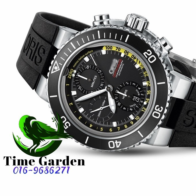 ORIS AQUIS DEPTH GAUGE CHRONOGRAPH Shopee Malaysia