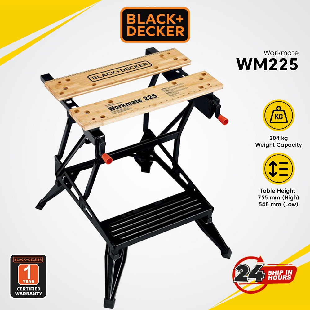 BLACK+DECKER WM225 Workmate 225 450 Pound Capacity Portable Work