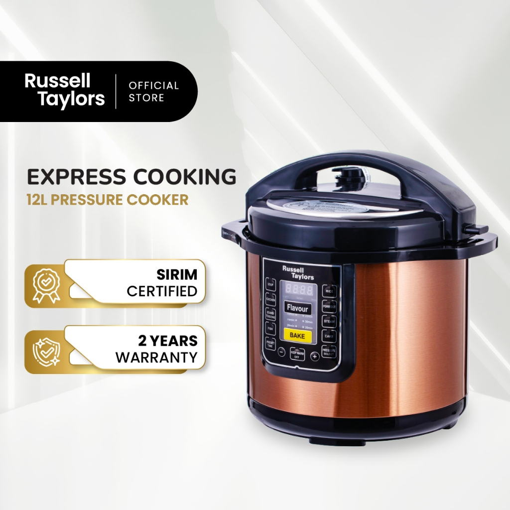 Russell taylor pressure cooker 12l new arrivals