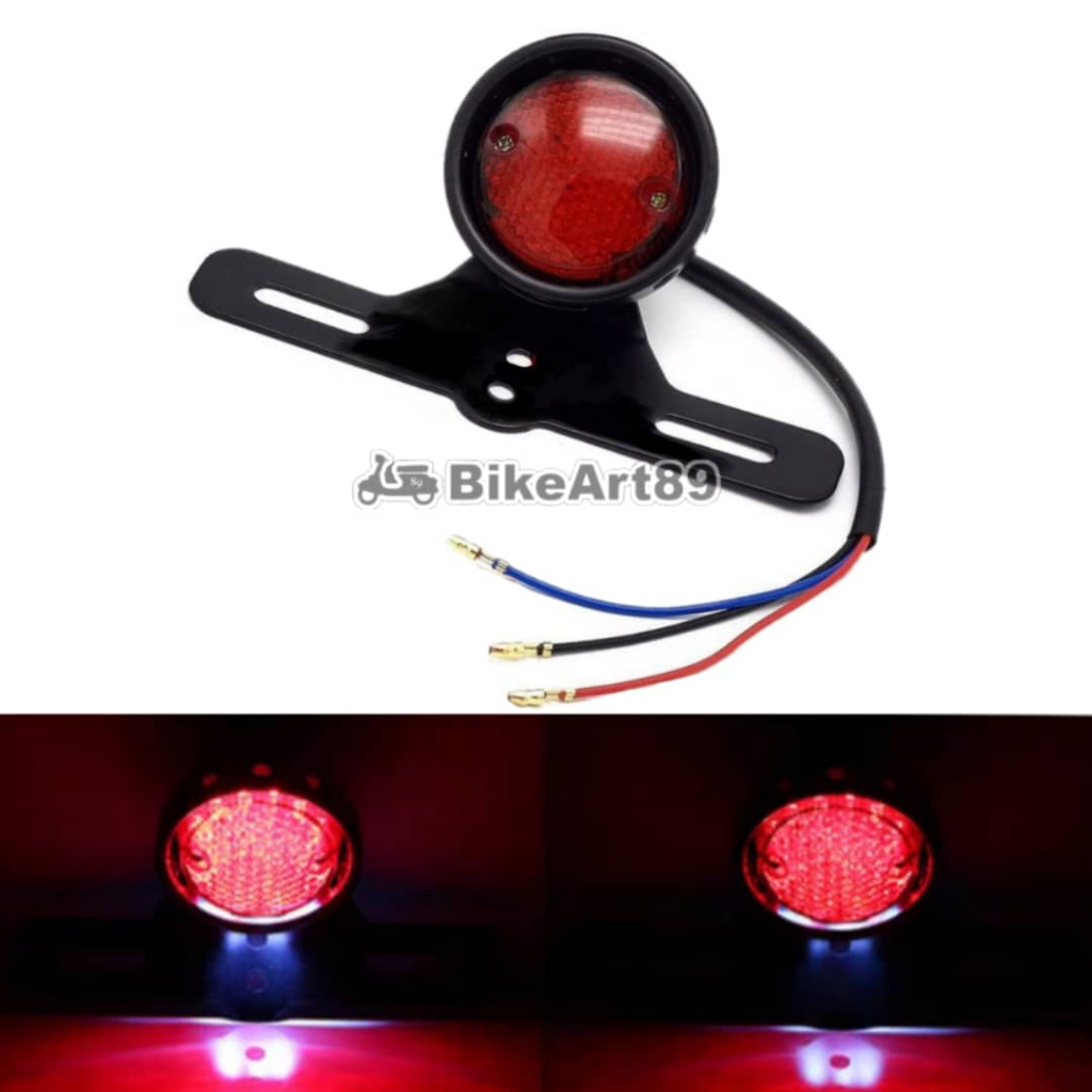 Universal Chopper Tail Light Lampu Belakang JH244 Mini Harley Davison ...