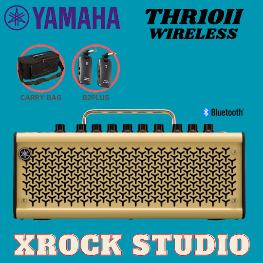 Yamaha THR10 II Wireless 20watt 2x3" Modeling Combo with Nux B2 PLUS