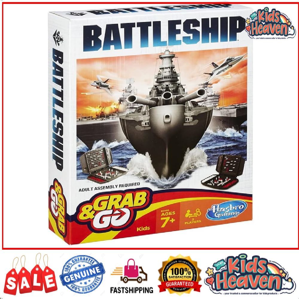 Battleship Grab And Go Game (100.0% Original) | Shopee Malaysia