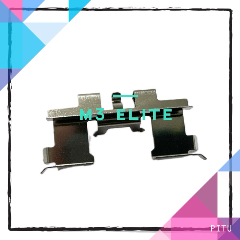 PERODUA MYVI MYVI SE 2005 - 2010 YEAR FRONT DISC PAD CALIPER CLIP ...