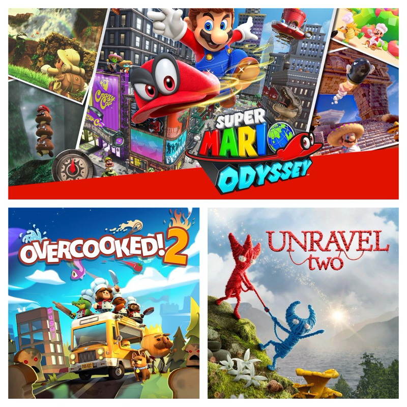 （Buy2Free1）(3in1)Nintendo Switch Digital Unravel Two ,Overcooked 2 ...