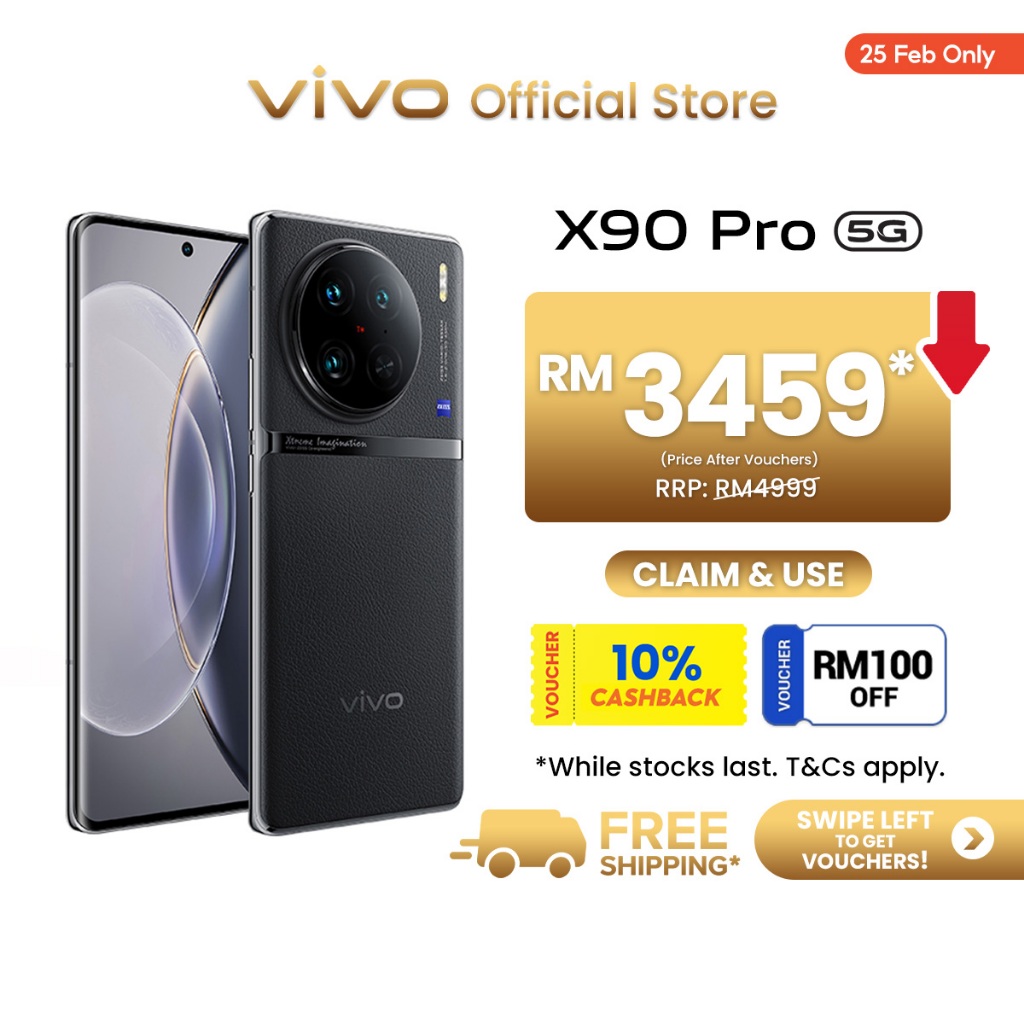 Vivo X90 Pro (Legendary Black, 256 GB) (12 GB RAM) ( 50MP +