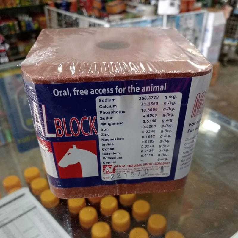MINERAL BLOCK GARAM JILAT LEMBU/KAMBING/RUSA/KUDA (5KG) | Shopee Malaysia