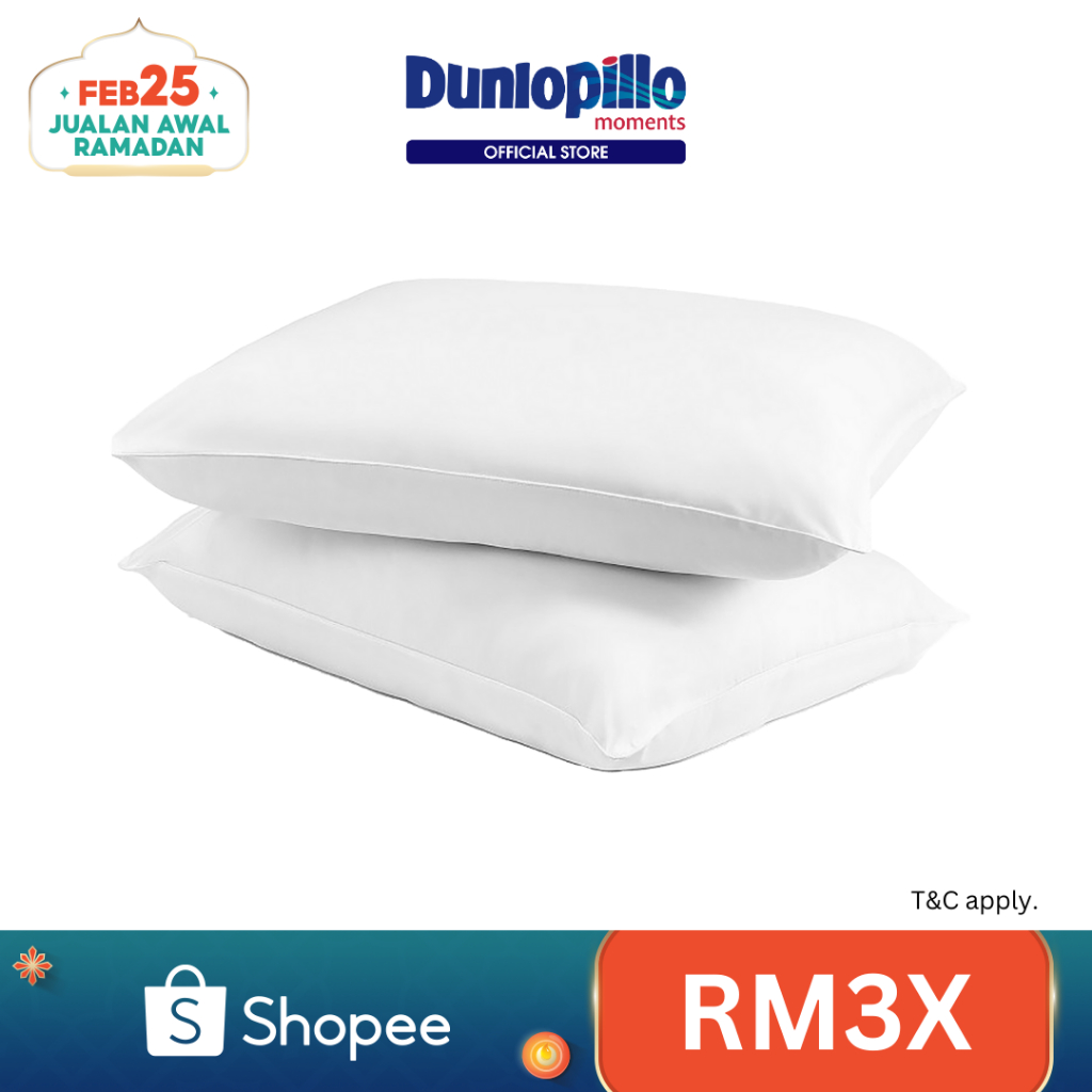 Dunlopillo Hollowfill Pillow (1 Pc) Shopee Malaysia
