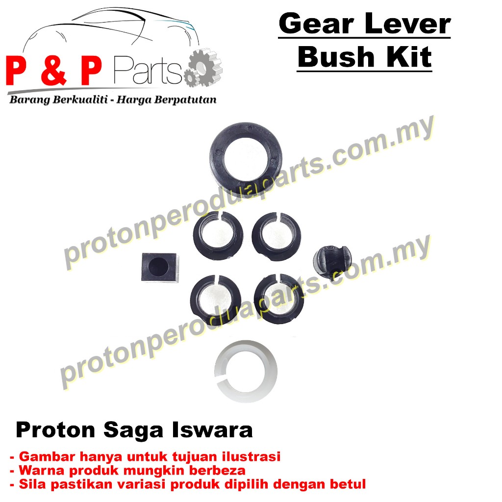 Gear Lever Bush Kit Proton Saga 8V 12V Iswara Magma Orient Manual NEW Shopee Malaysia