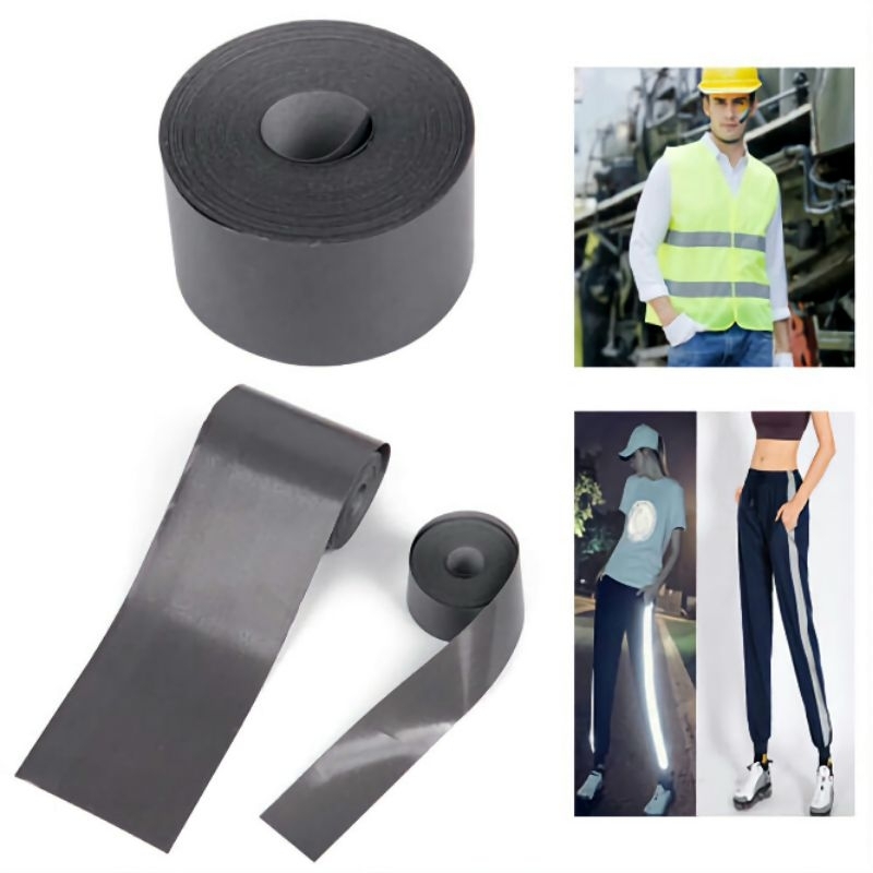 (Meter) Safety Tape Iron on Heat Transfer Reflective Tape Tape Pantulan ...