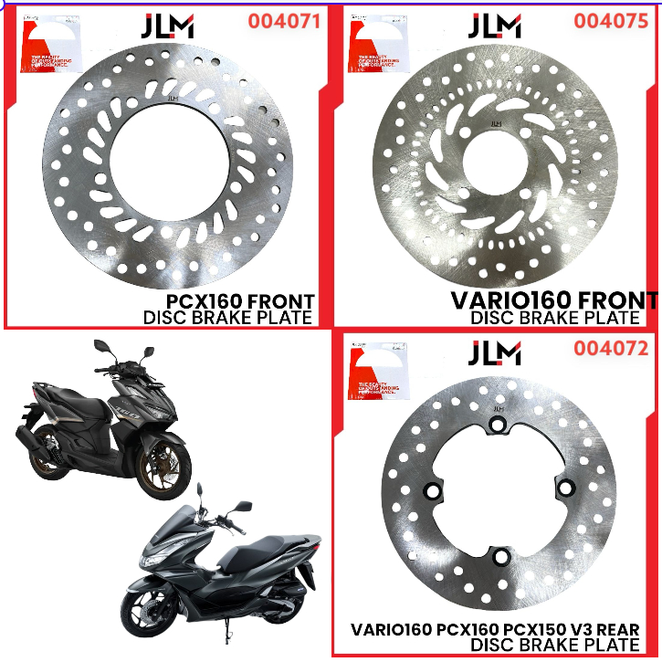 JLM HONDA PCX160 PCX 160 VARIO160 Front REAR DISC PLATE PIRING DISC ...