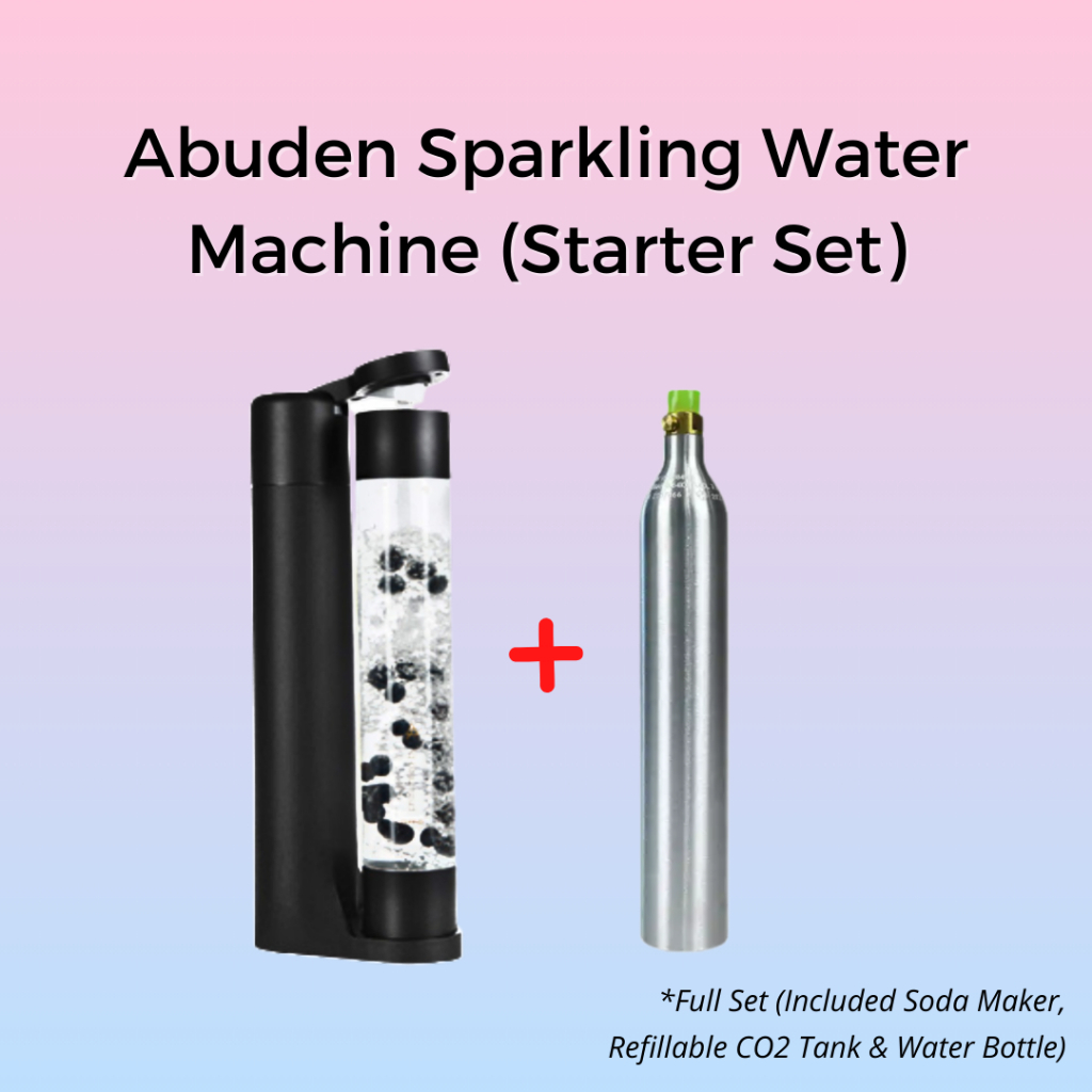 ABUDEN Soda Maker Patented Sparkling Water Halal CO2 Tank Carbonated