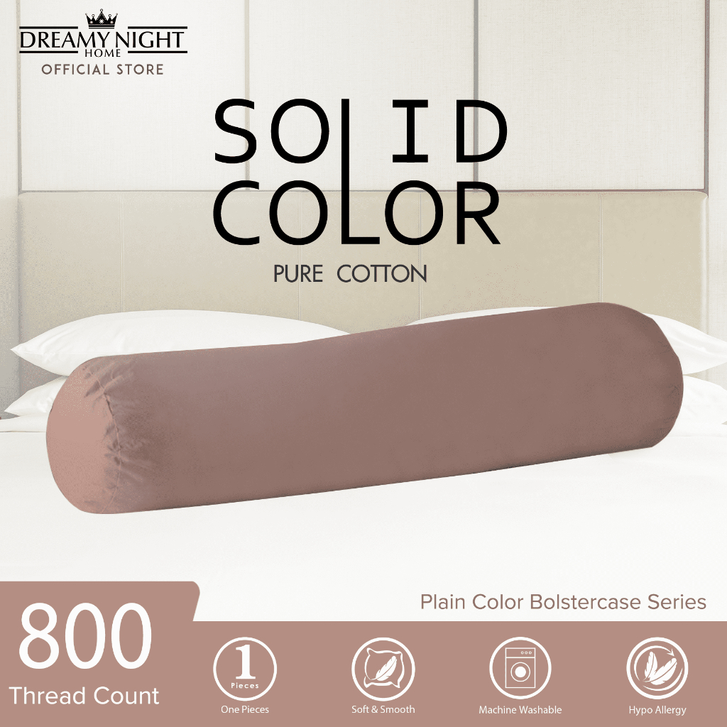 Dreamynight Home Solid Color Series 800 Thread Count Pure Cotton ...