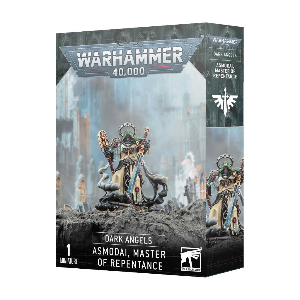 Warhammer 40K Adeptus Astartes Dark Angels Asmodai Master Of Repentance ...