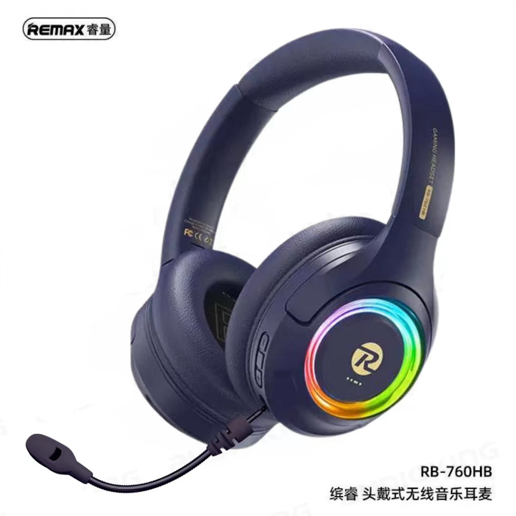 REMAX RB-760HB Wireless Bluetooth V5.3 Gaming Headset / HIFI Sound ...