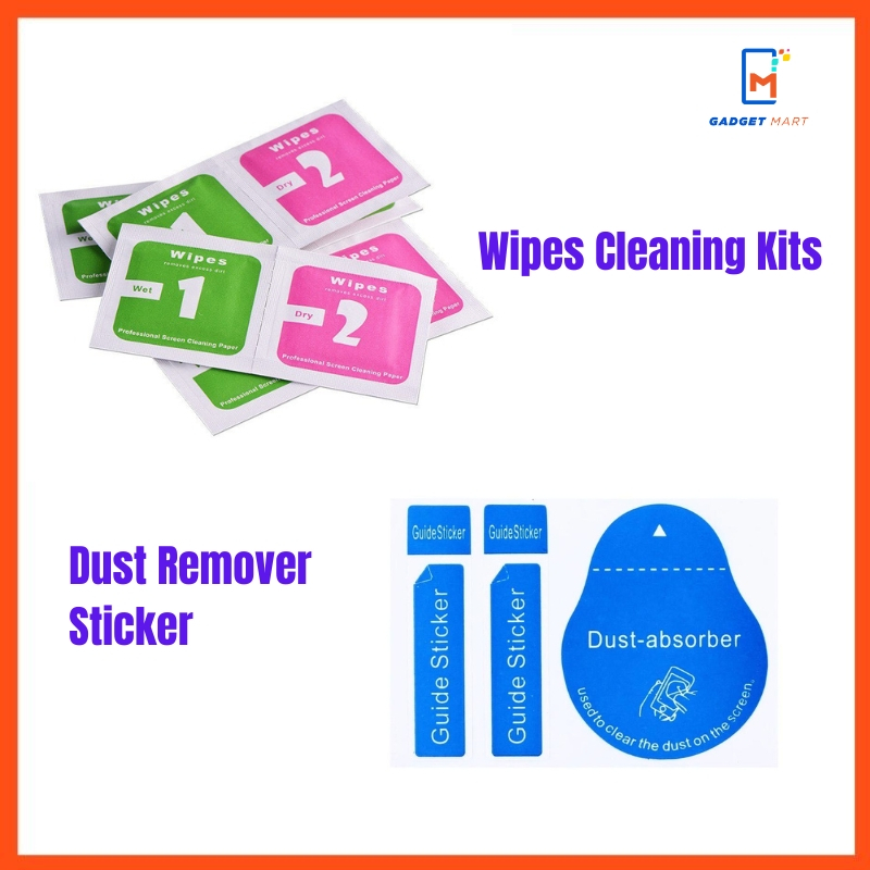 WET DRY WIPES Cleaning Cloth for All Phone Tablet PC LCD Screen ...