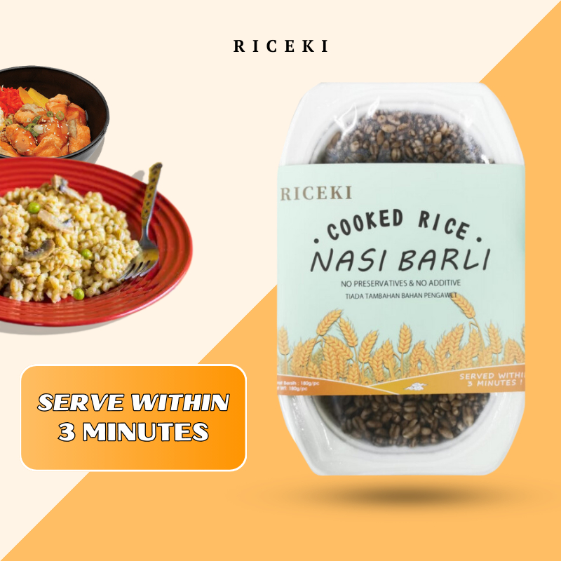 Riceki - Barley Rice Instant Rice Healthy Whole Multi Grain Rice ...