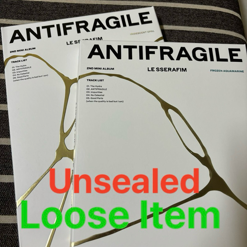 LE SSERAFIM Antifragile Album Loose Item Ready Stock | Shopee Malaysia
