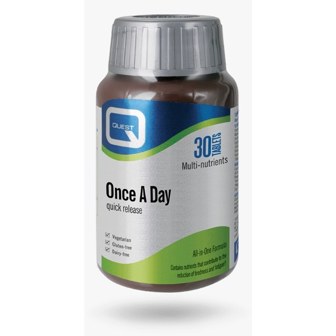 QUEST ONCE A DAY MULTIVITAMINS 30'S (EXP3/24) Shopee Malaysia