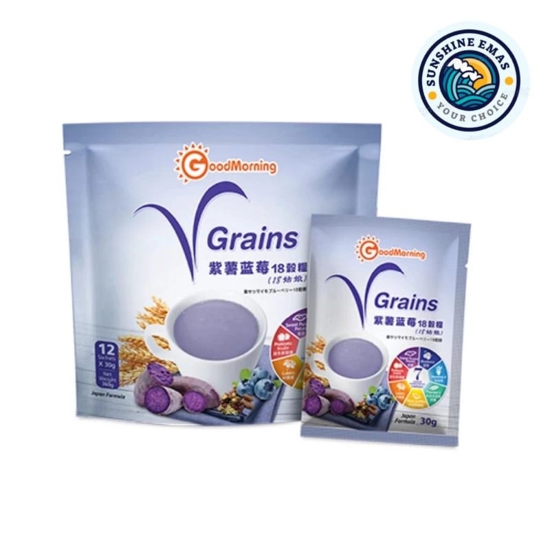 Good Morning Vgrains Convenience pack (12 sachets x 30g) | Shopee Malaysia