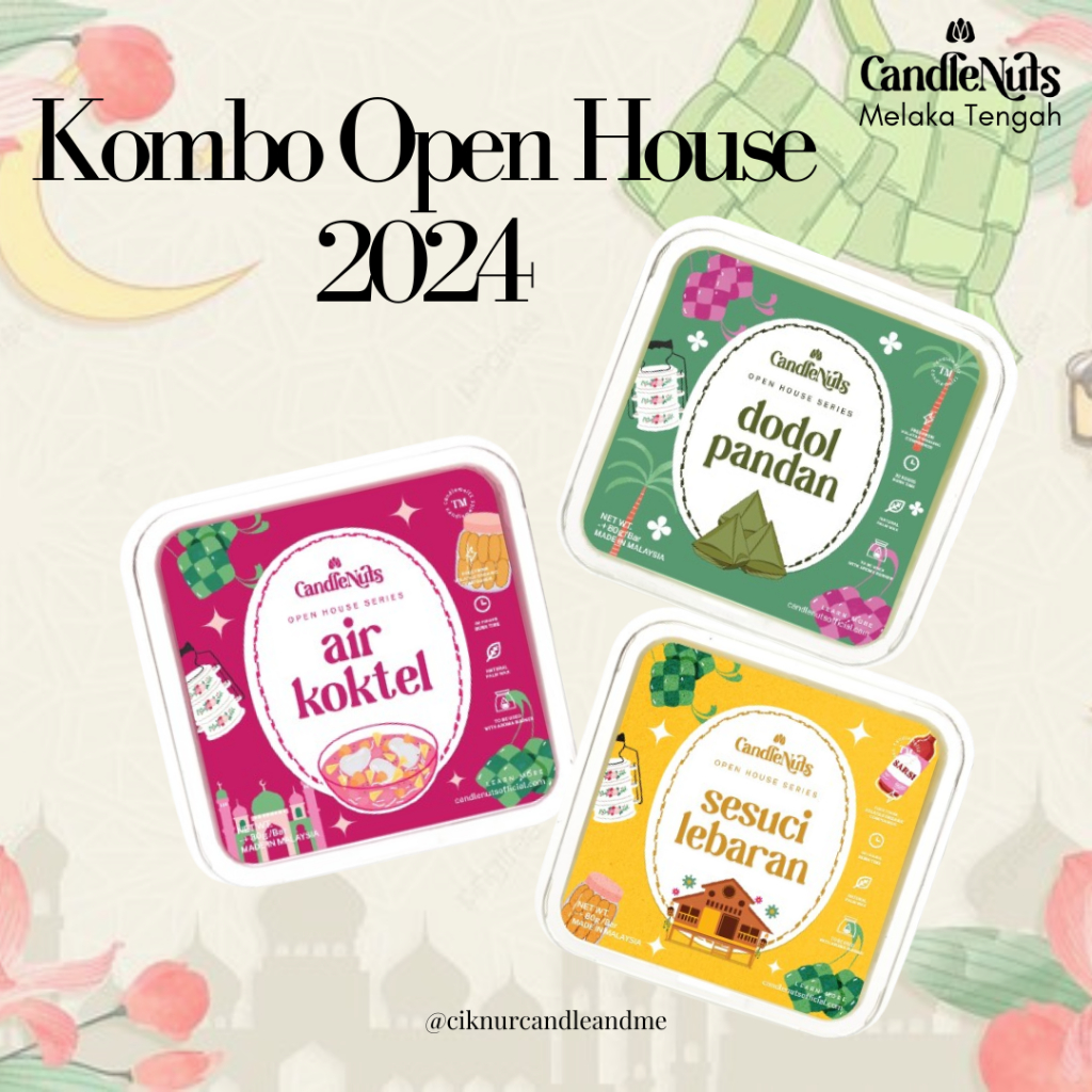 OPEN HOUSE RAYA 2024| Candlenutsbynadia Limited Edition | Shopee Malaysia