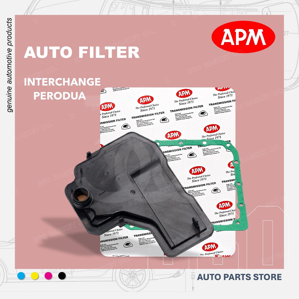 APM AUTO TRANMISSION FILTER PERODUA 35303BZ010 AXIA BEZZA ALZA ARUZ