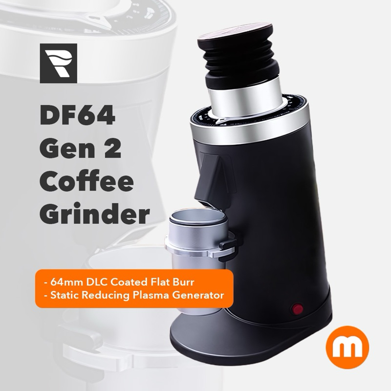 DF64 Gen 2 Coffee Grinder Black Shopee Malaysia