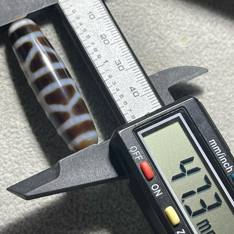 🇲🇾268DZI🚀 4B26A Double Tortoise Shell Longevity Dzi 双龟壳天珠 Manik Sky ...