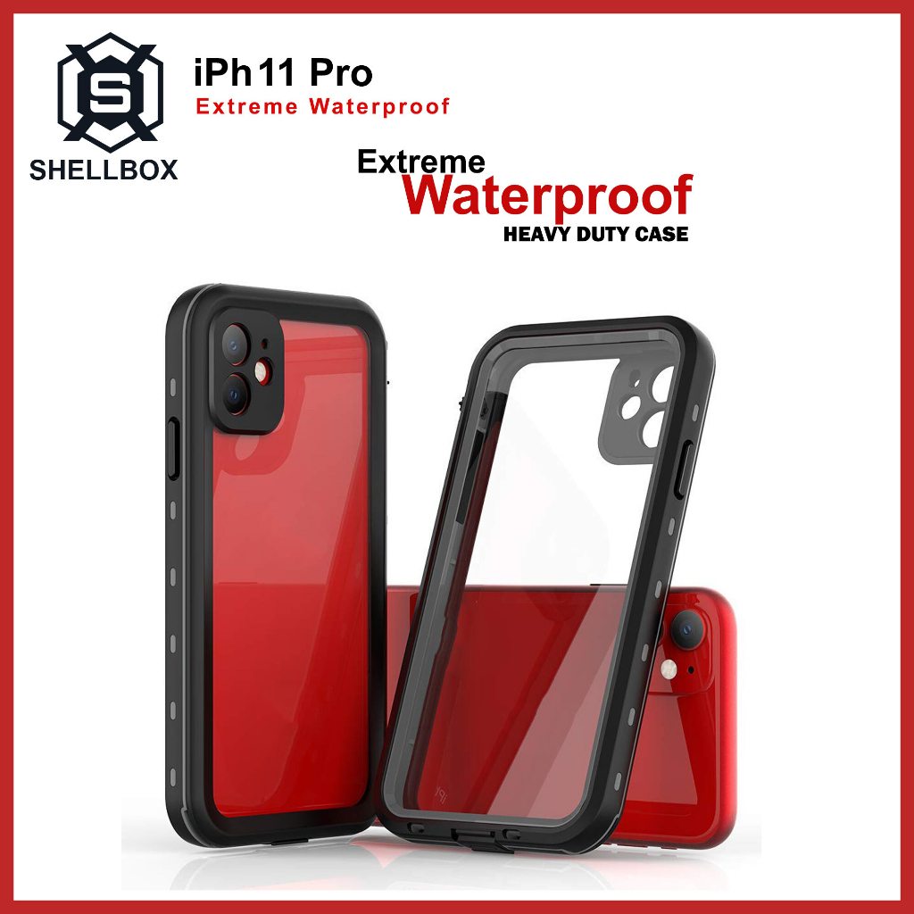 SHELLBOX WATERPROOF CASE FOR IPH 11 PRO IPX68 HEAVY DUUTY CASE Shopee