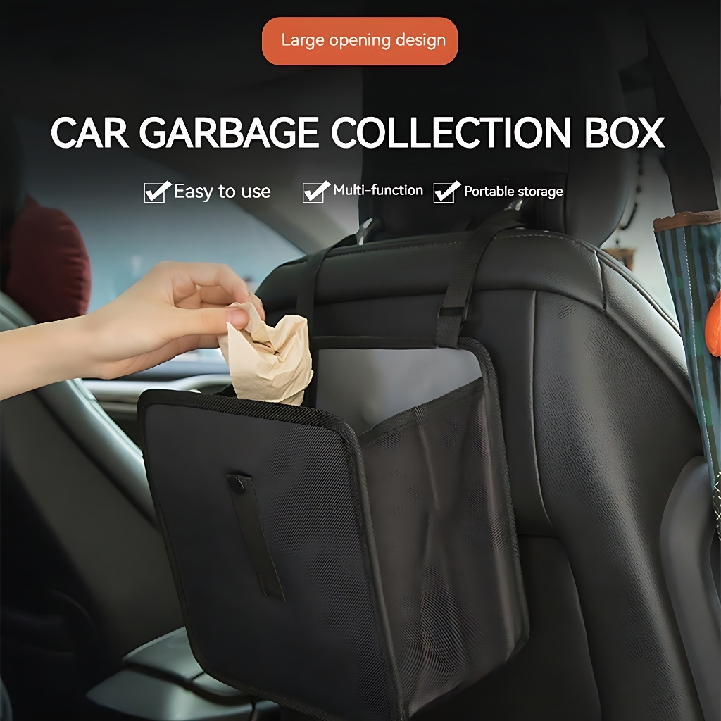 Waterproof Foldable Car Interior Back Seat Hanging Storage Bag Box ...