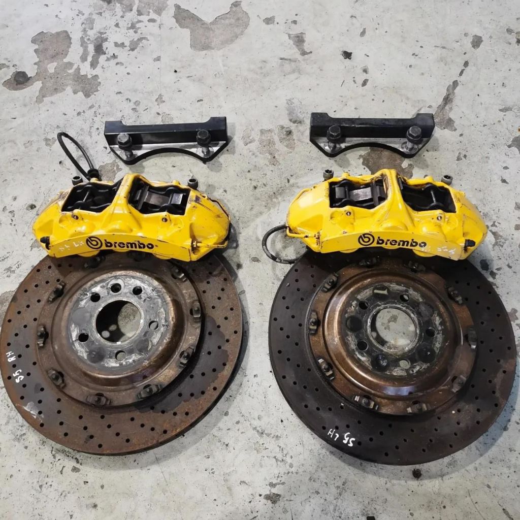 Audi A4 A5 S4 S5 S6 Brembo Kit (6 Pot 18Z) | Shopee Malaysia